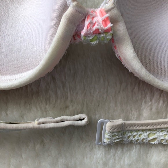 Victoria’s Secret PINK | Halter Push-up Rainbow Bikini Top - Picture 8 of 10